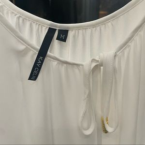 Celine Kay white top